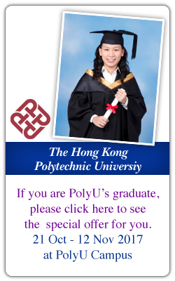 Special Promotion for The Hong Kong Polytechnic University 理工大學畢業攝影優惠