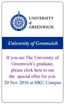 Special Promotion for University of Greencwich